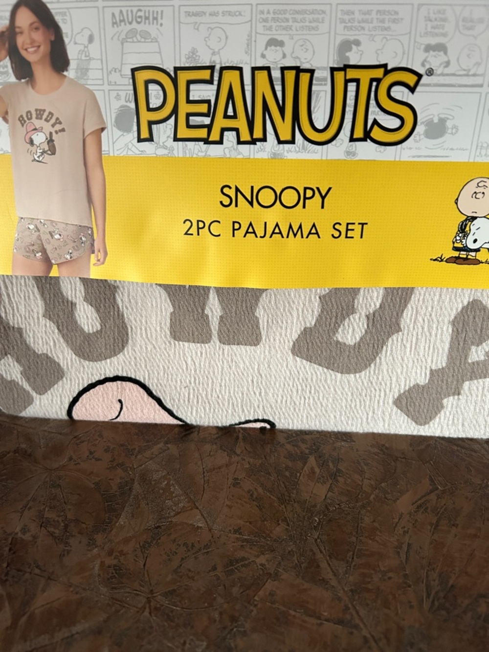 Peanuts Snoopy “HOWDY” Women’s Cowgirl Pajama Set - Picture 5 of 10